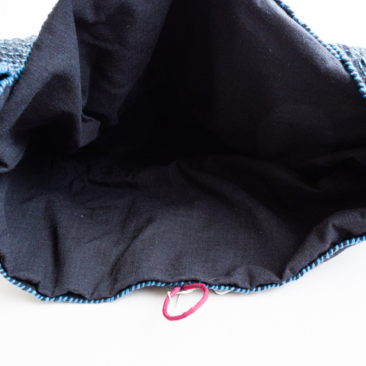 銀玉刺し子バッグ