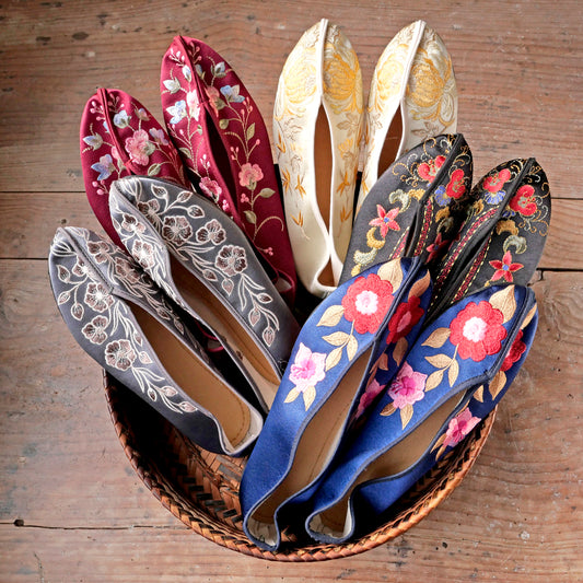 台湾刺繍靴(平劇シリーズ1)