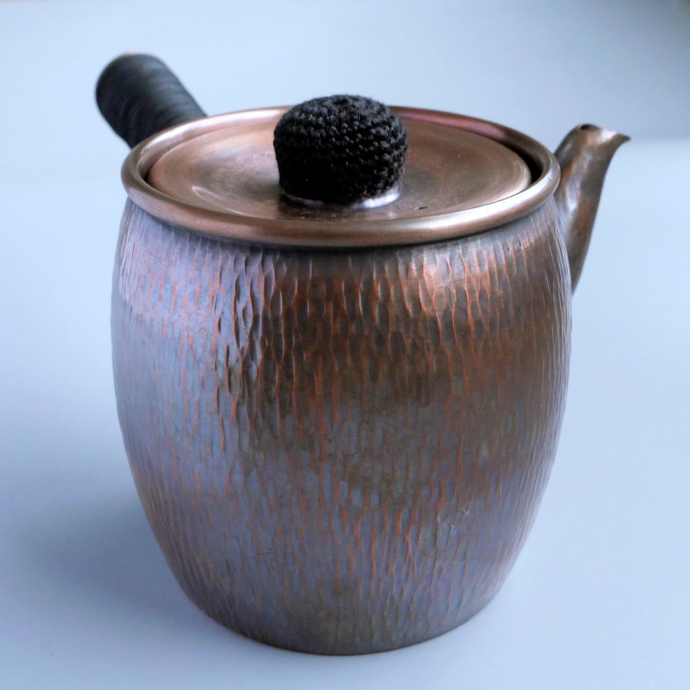 銅製急須タル形(大)タテゴザ目