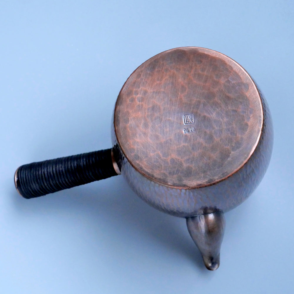 銅製急須タル形(大)タテゴザ目