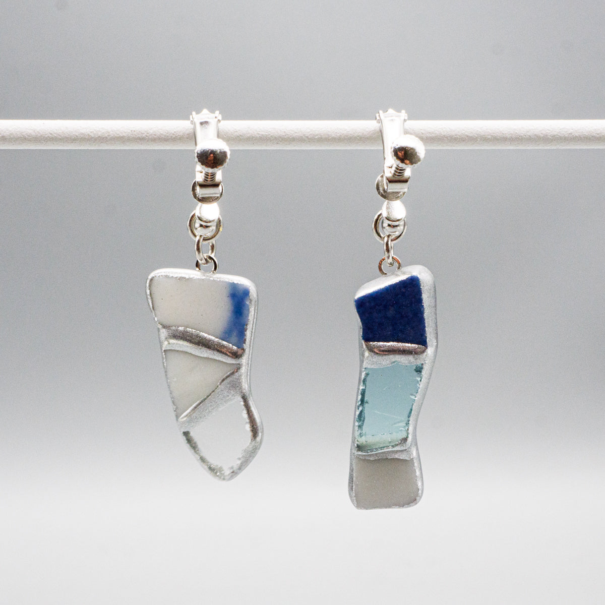 陶器片ピアス・イヤリング(yurariシリーズ)