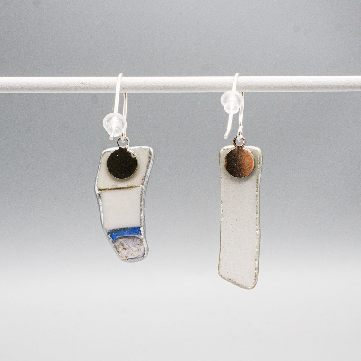 陶器片ピアス・イヤリング(yurariシリーズ)