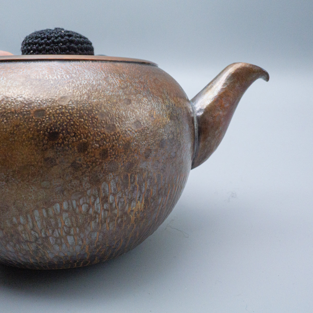 銅製急須丸形(中)トリコロール目