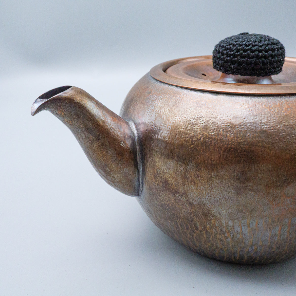 銅製急須丸形(中)トリコロール目