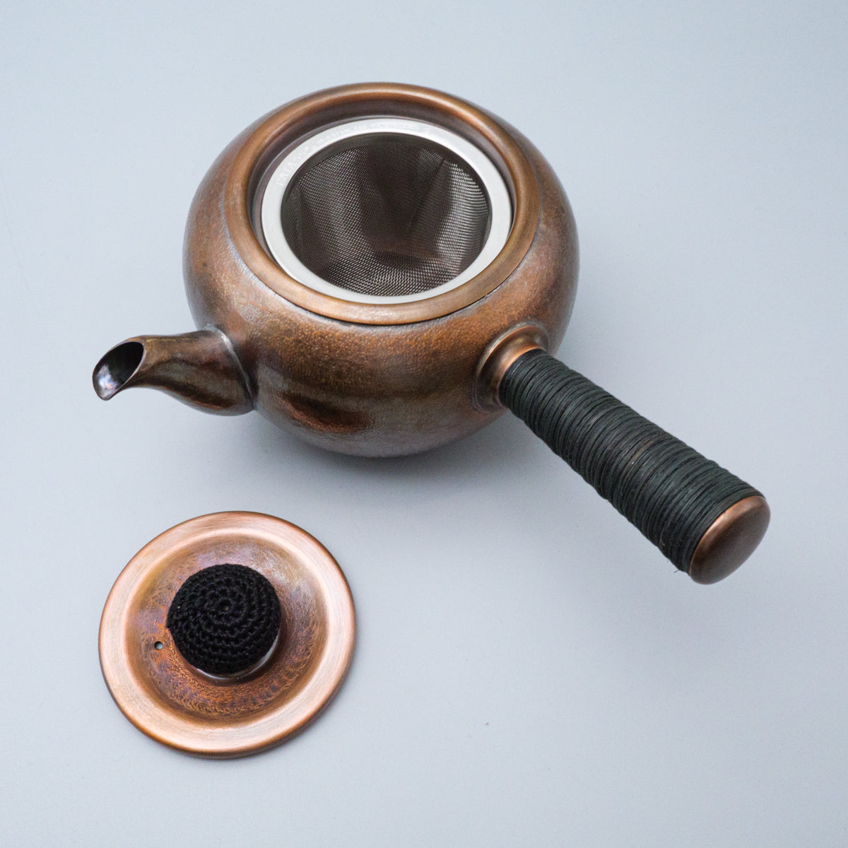 銅製急須丸形(中)トリコロール目