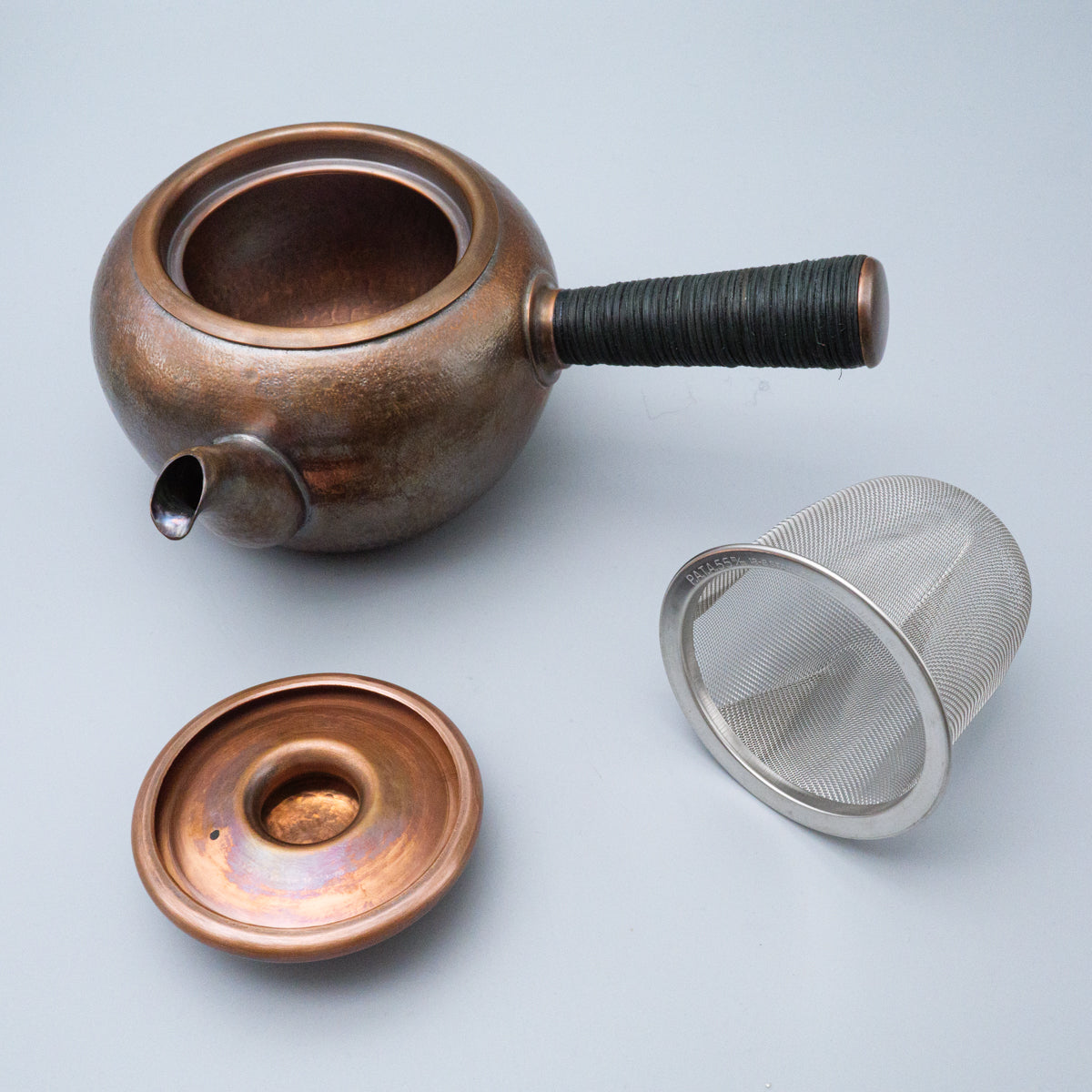 銅製急須丸形(中)トリコロール目