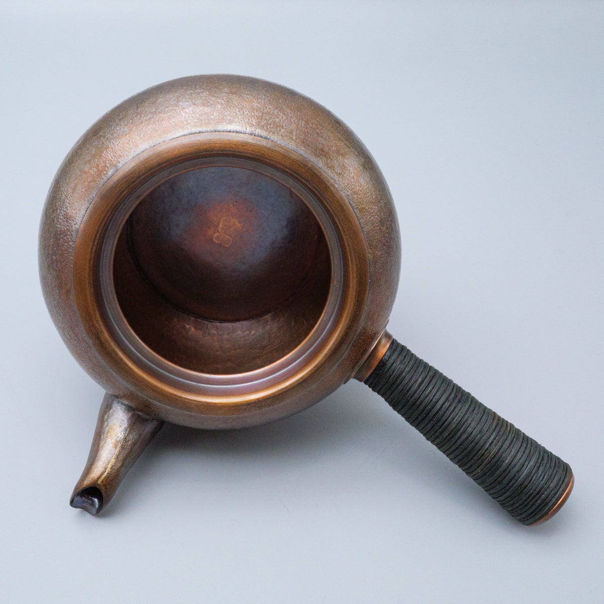 銅製急須丸形(中)トリコロール目