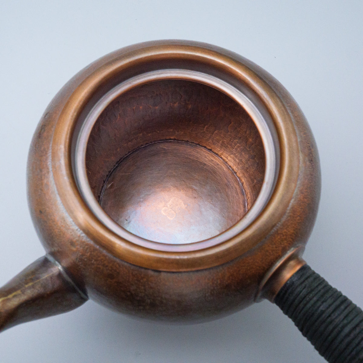 銅製急須丸形(中)トリコロール目