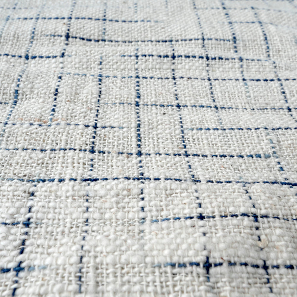 手紡ぎ草木染めストール(L)