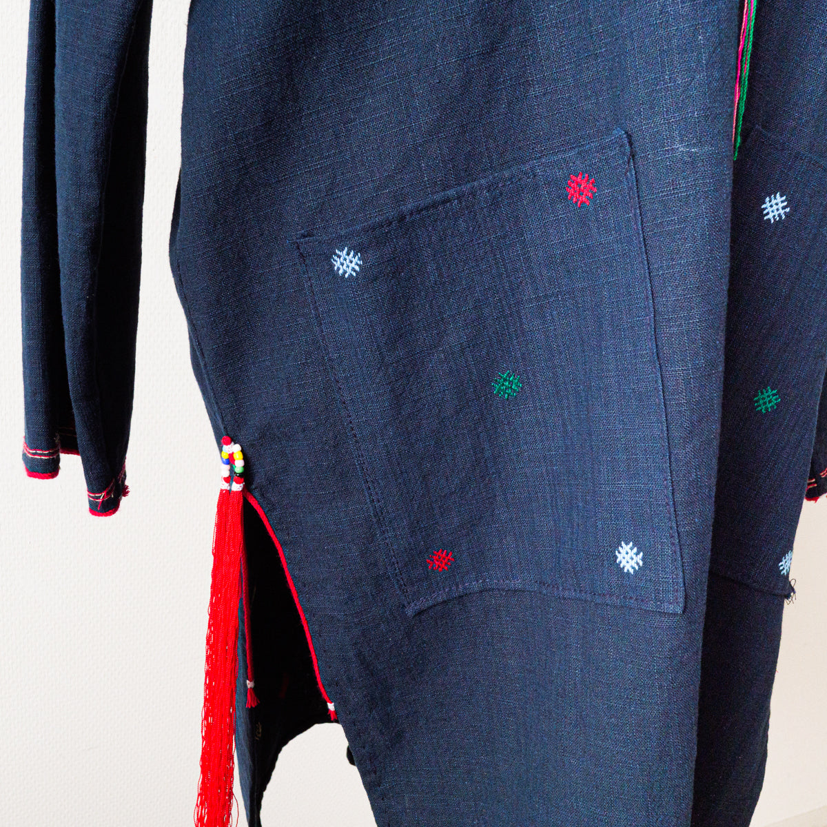 ヤオ族麻ロングジャケット