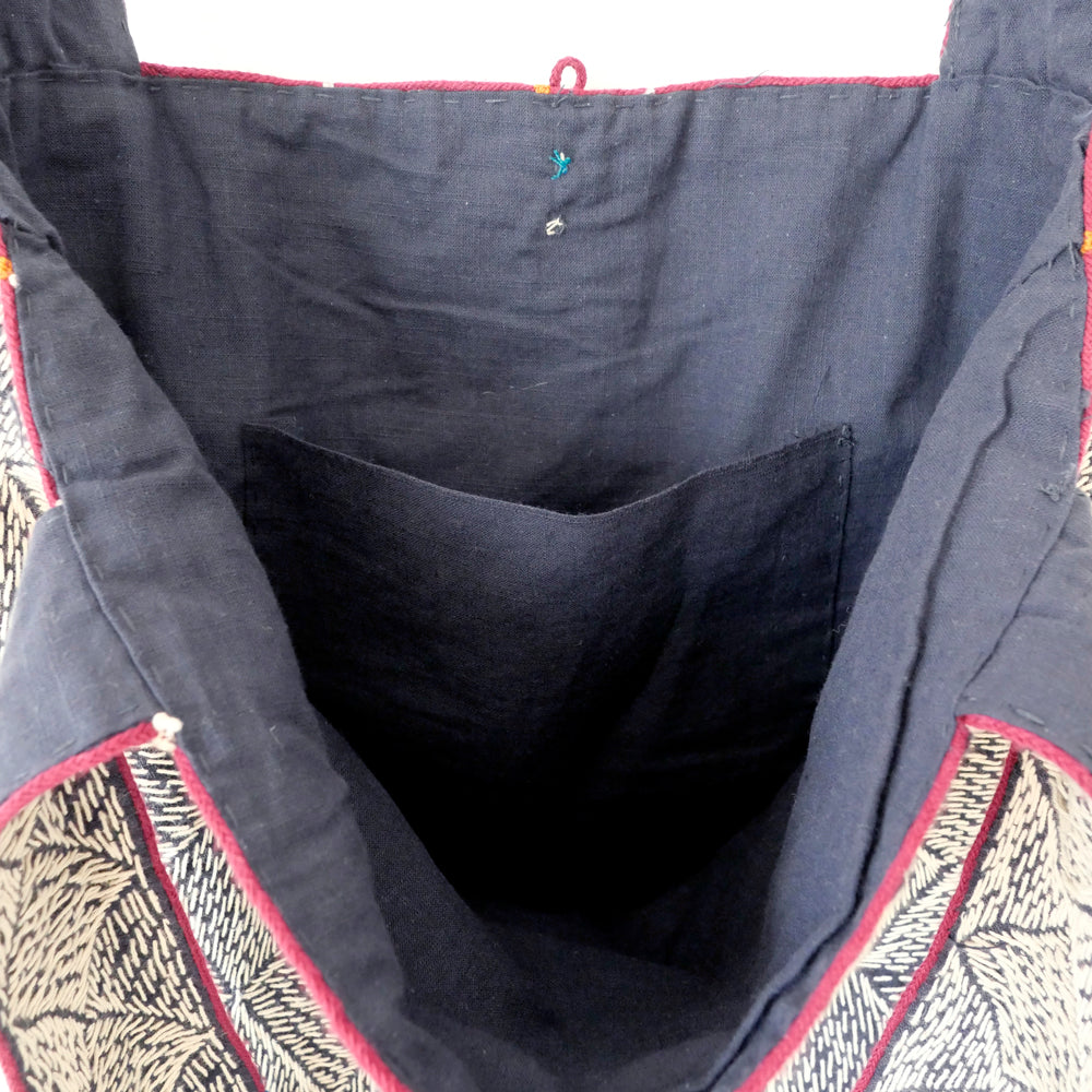 ヤオ族刺し子トートバッグ