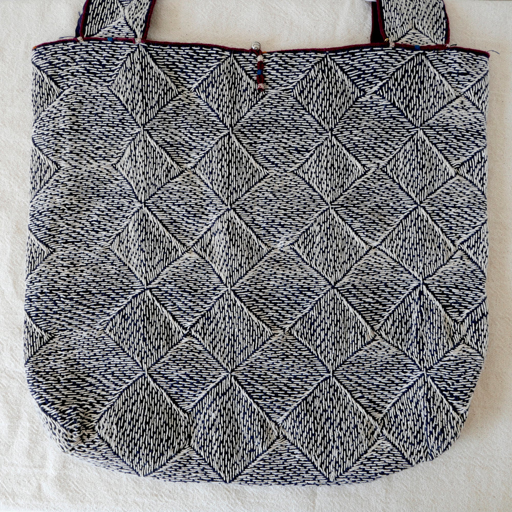 ヤオ族刺し子トートバッグ