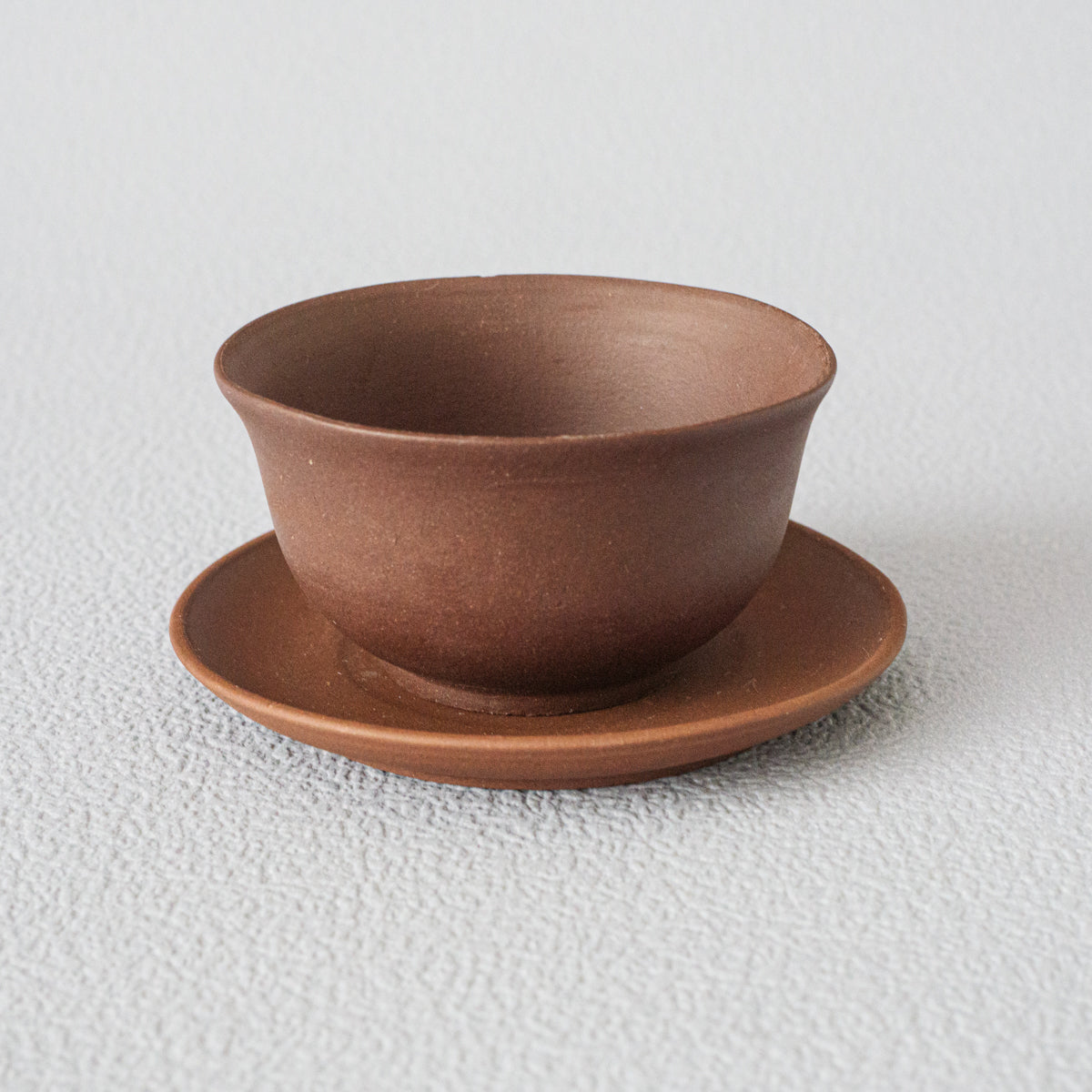 紫砂カップ&ソーサー