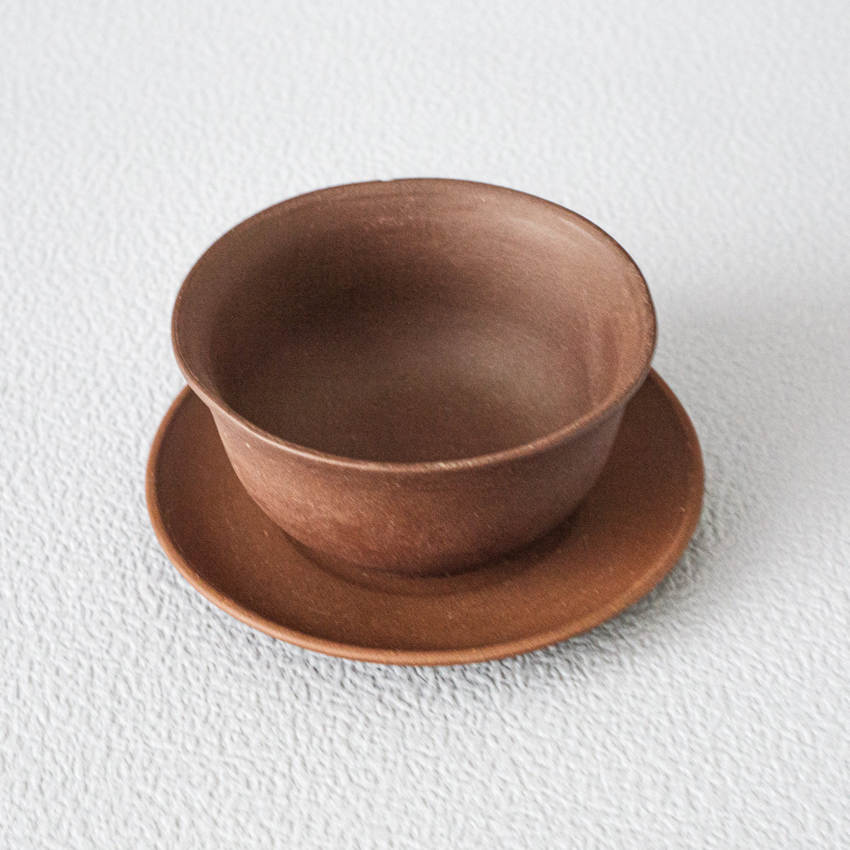 紫砂カップ&ソーサー