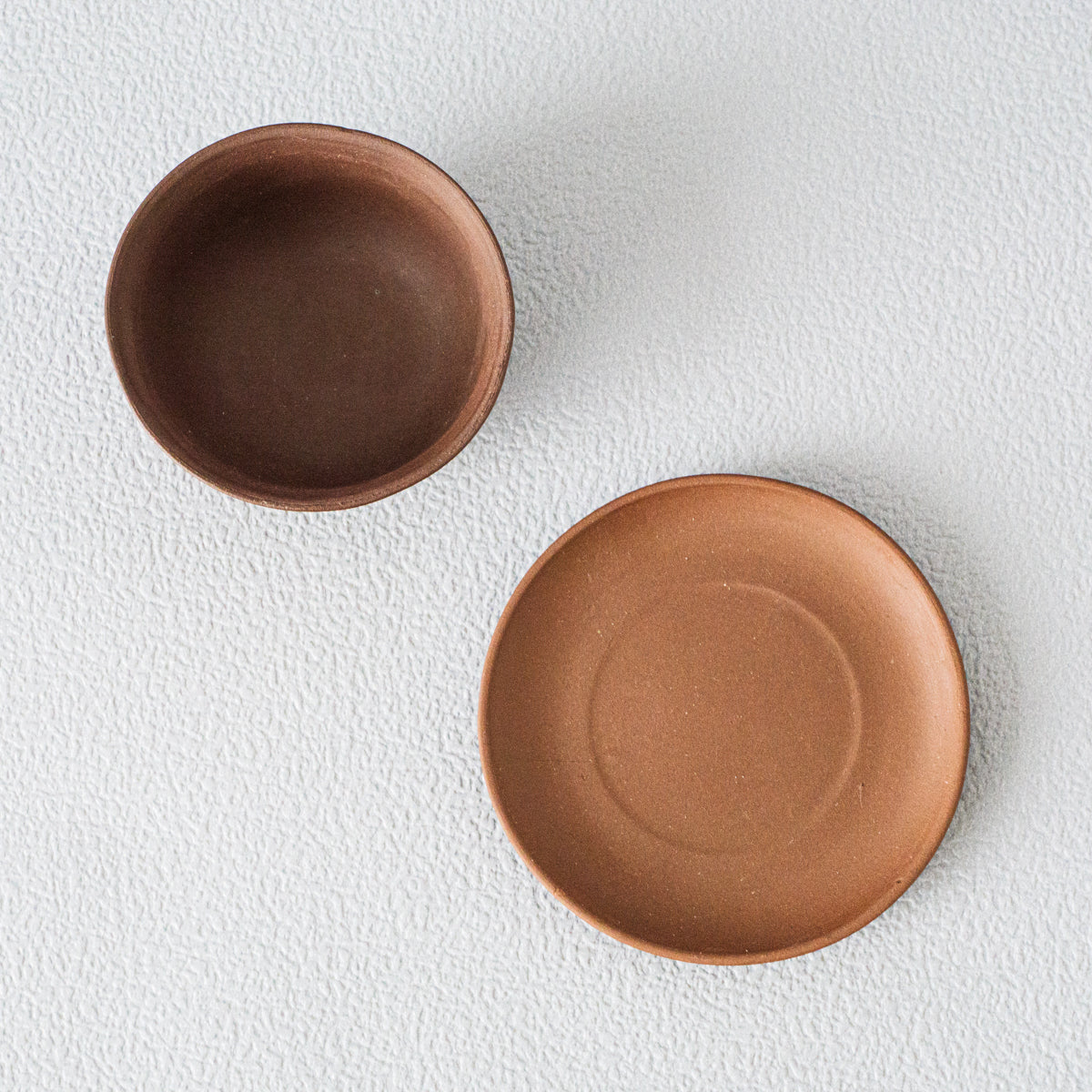 紫砂カップ&ソーサー