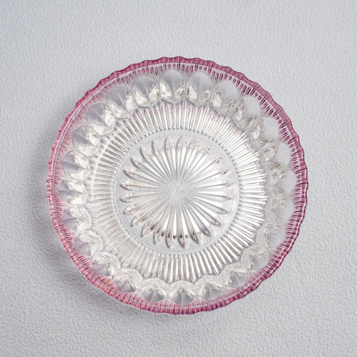 装飾レトロガラス小皿