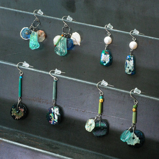 ローマングラスピアス・イヤリング