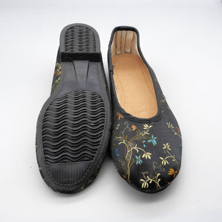 台湾刺繍靴（小花模様シリーズ）