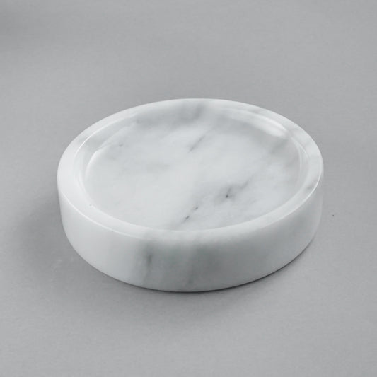 サークル浅型大理石トレイ