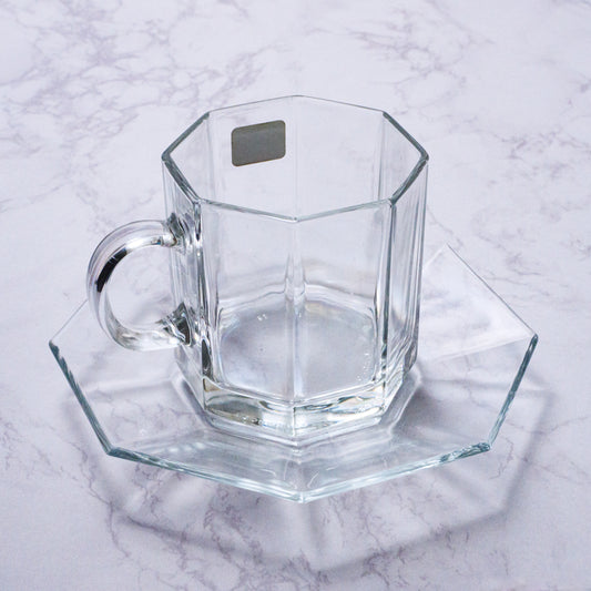 八角ティーカップ&ソーサー