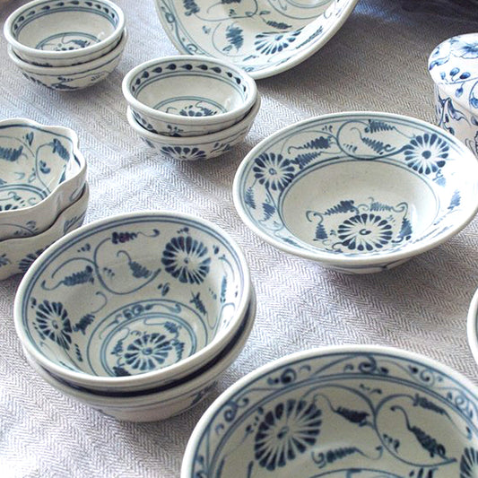 バッチャン焼き青花シリーズ