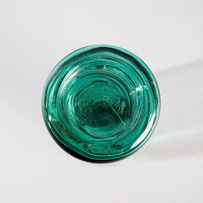 昭和グリーンガラスボトル