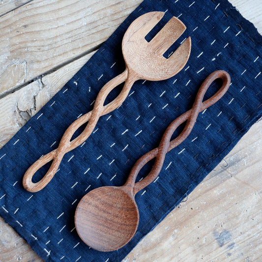 ぐねぐねサラダスプーン