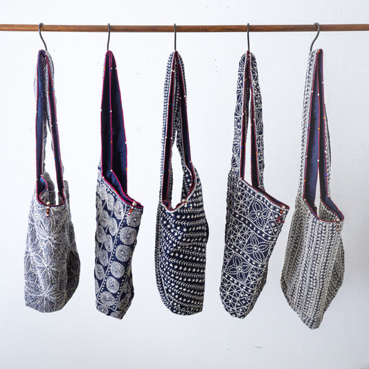 ヤオ族刺し子ショルダーバッグ