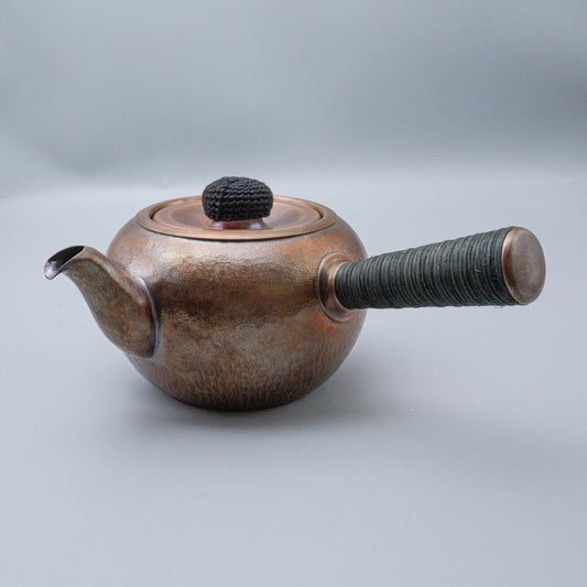 銅製急須丸形(中)トリコロール目